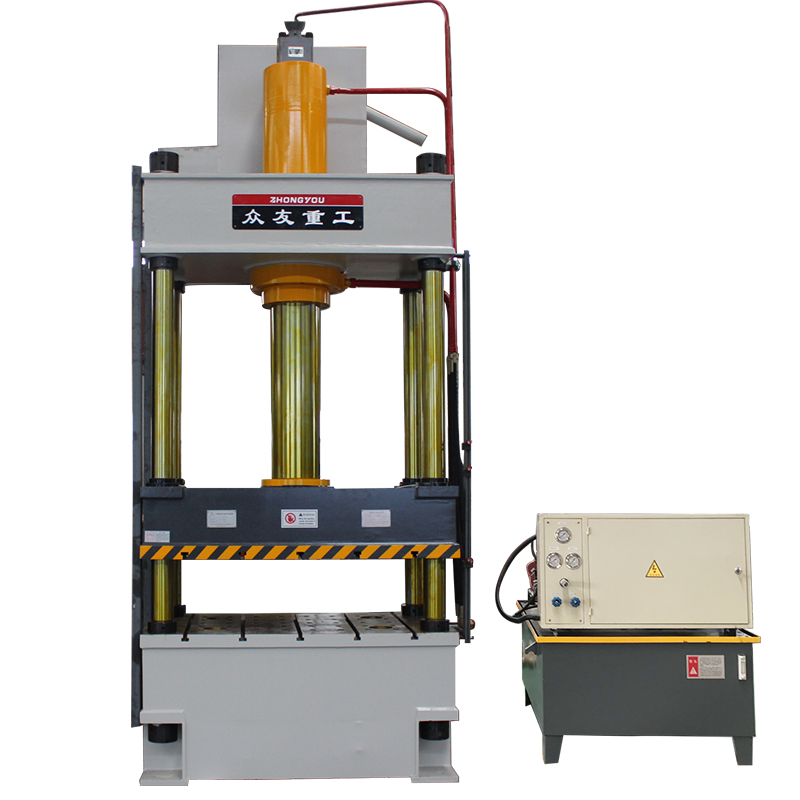 200噸YD27帶液壓墊拉伸機 200T金屬拉伸成型液壓機